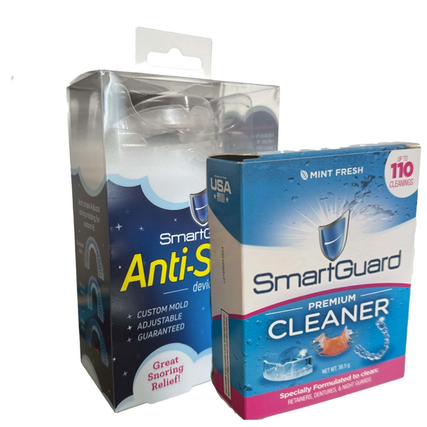 1 Anti-Snore Device + Premium Cleaner