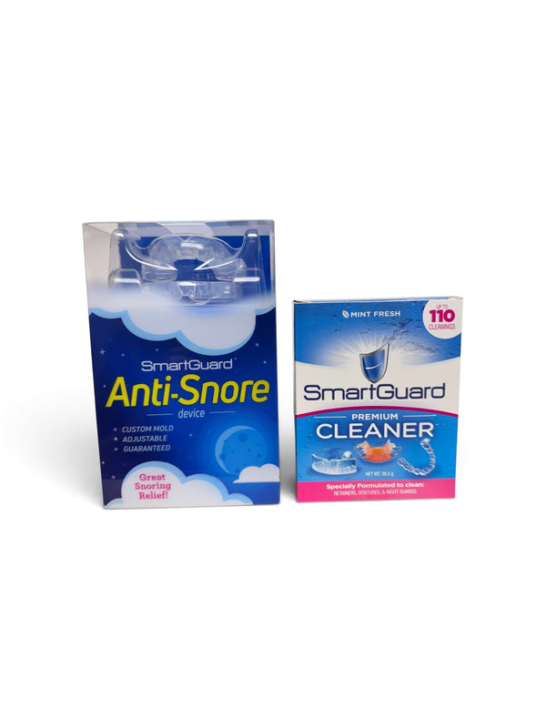 1 Anti-Snore Device + Premium Cleaner